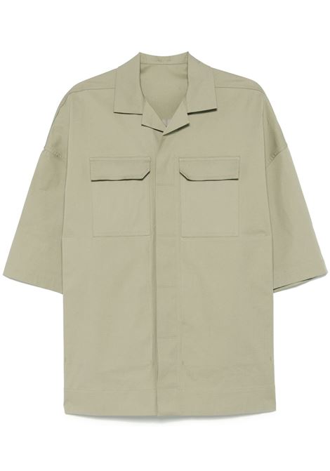 Camicia Magnum Tommy in verde salvia Rick Owens - uomo